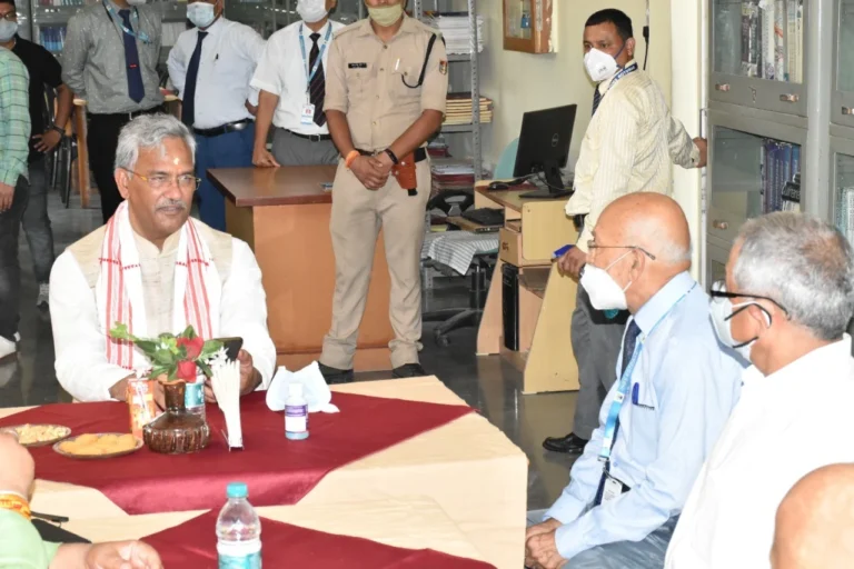 Hon’ble Chief Minister’s Visit @ IHMS, Kotdwar