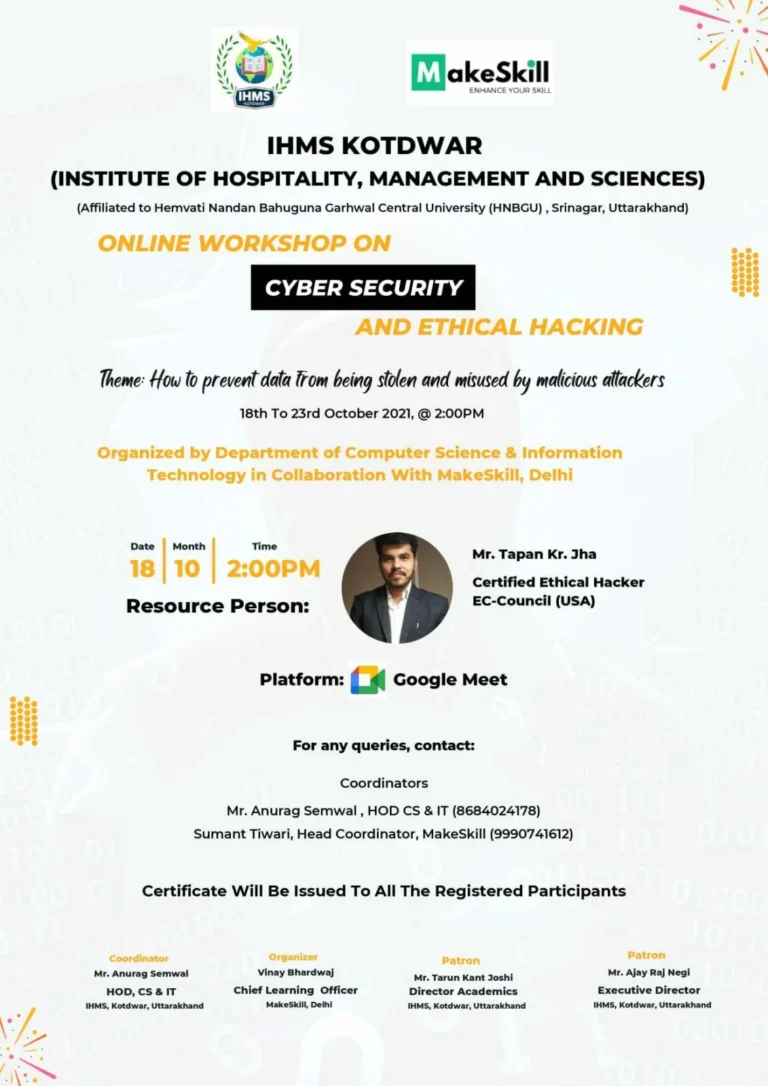 Cyber Security & Ethical Hacking Training