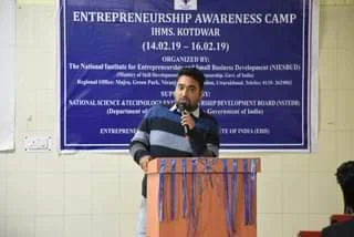 Entrepreneurship Awareness Camp – IHMS Kotdwar, photo 13