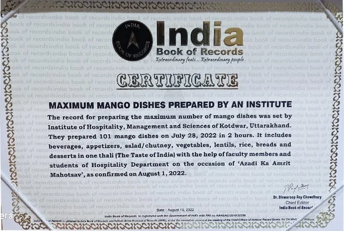 IHMS received the award pack of India Book of Records – IHMS Kotdwar, photo 3