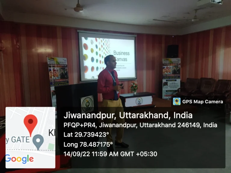Workshop on Business Canvas-Business Model Development – IHMS Kotdwar, photo 2