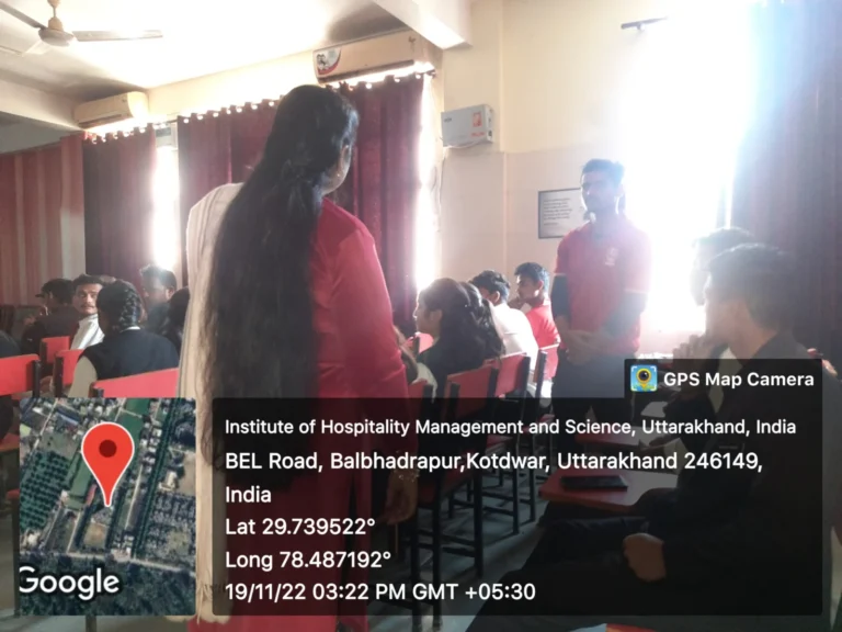 Guest lecture on Ergonomics – IHMS Kotdwar, photo 4