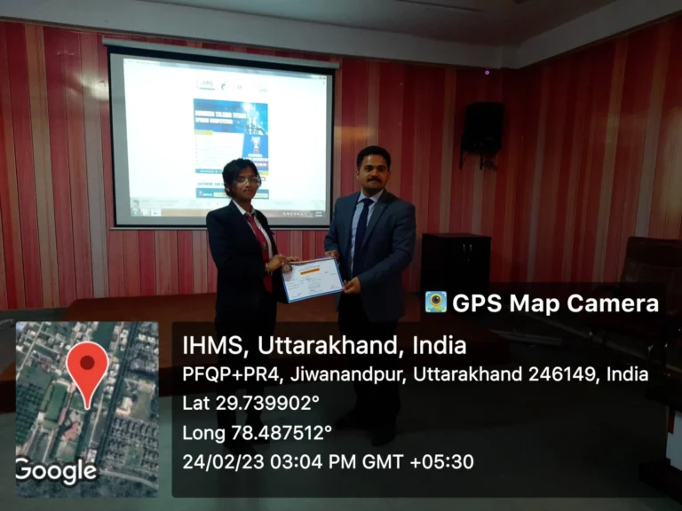 “Business Talking Titans Speech Competition” – IHMS Kotdwar, photo 1