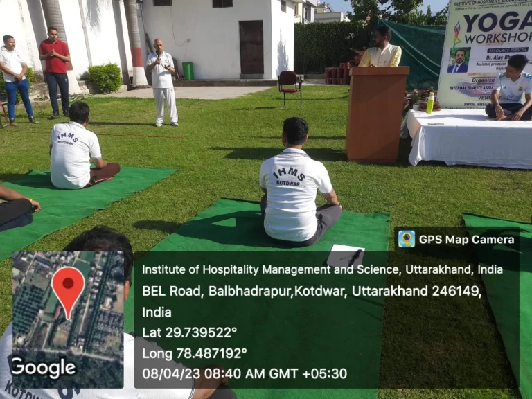 A Yoga workshop was organized IHMS – IHMS Kotdwar, photo 5