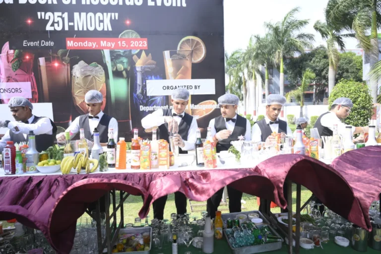 Limca Book of World Record "251-Mocktails" – IHMS Kotdwar, photo 52