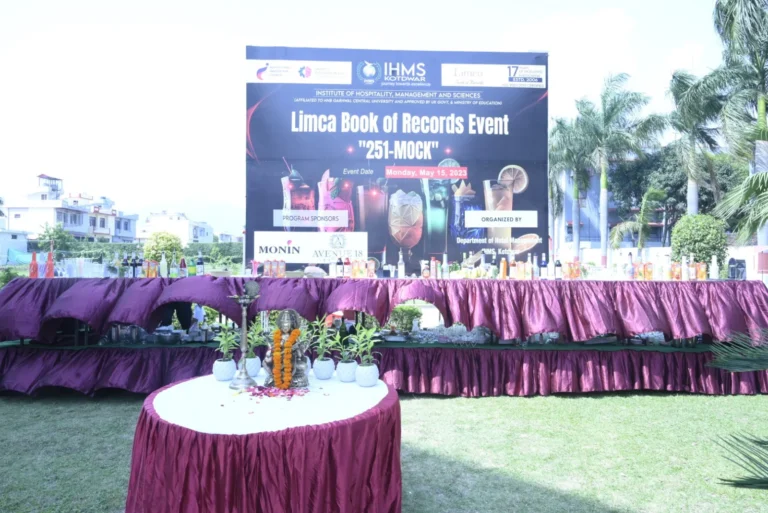 Limca Book of World Record "251-Mocktails" – IHMS Kotdwar, photo 30