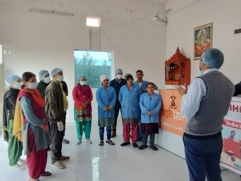 IHMS Conducted a drive to enlighten the Labors of Siggadi Sidcul