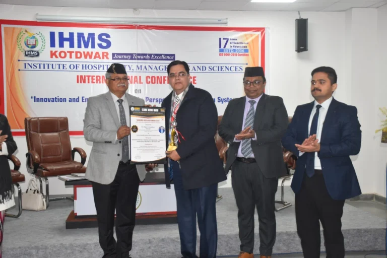 IHMS hosted International Conference "Innovation and Entrepreneurship: In Perspective of Education System (IEPES-2023) – IHMS Kotdwar, photo 72