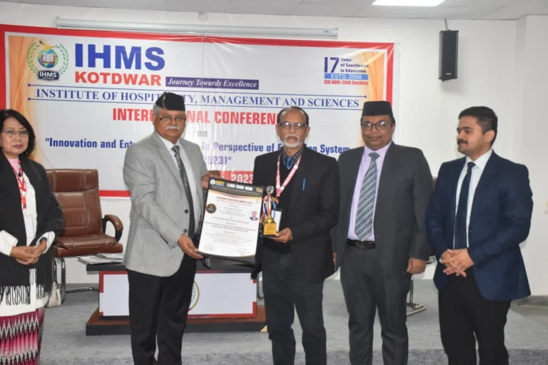 IHMS hosted International Conference "Innovation and Entrepreneurship: In Perspective of Education System (IEPES-2023) – IHMS Kotdwar, photo 63