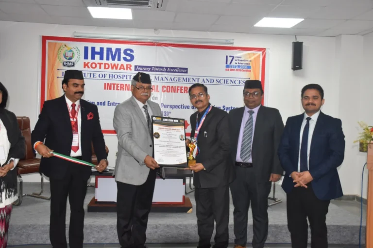 IHMS hosted International Conference "Innovation and Entrepreneurship: In Perspective of Education System (IEPES-2023) – IHMS Kotdwar, photo 39