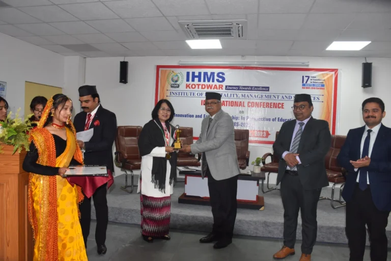 IHMS hosted International Conference "Innovation and Entrepreneurship: In Perspective of Education System (IEPES-2023) – IHMS Kotdwar, photo 1