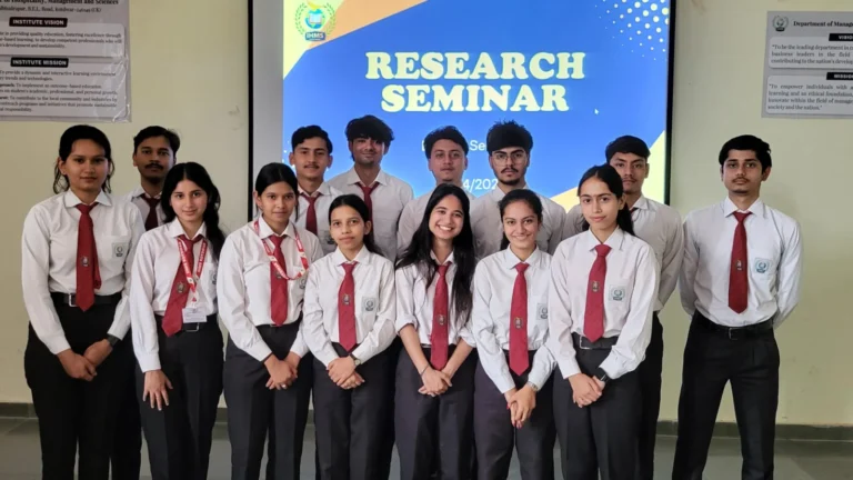 Student Research Seminar hosted by IHMS Kotdwar