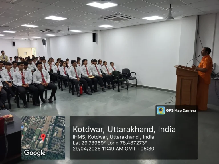 A seminar on "Implications of Bhagavad Gita in Modern Management" – IHMS Kotdwar, photo 8