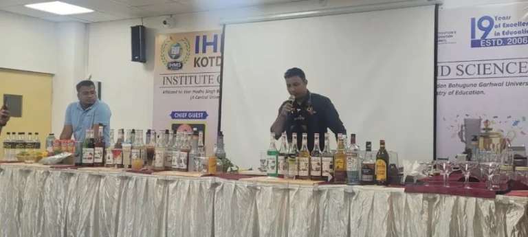 The MONIN MASTERCLASS – Bar Workshop – IHMS Kotdwar, photo 23