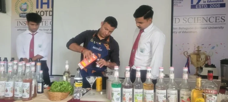 The MONIN MASTERCLASS – Bar Workshop – IHMS Kotdwar, photo 24