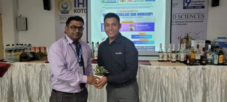 The MONIN MASTERCLASS – Bar Workshop – IHMS Kotdwar, photo 29