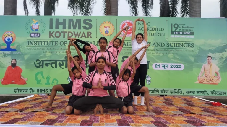 International Yoga Day - Celebrating Balance, Wellness & Harmony at IHMS – IHMS Kotdwar, photo 6