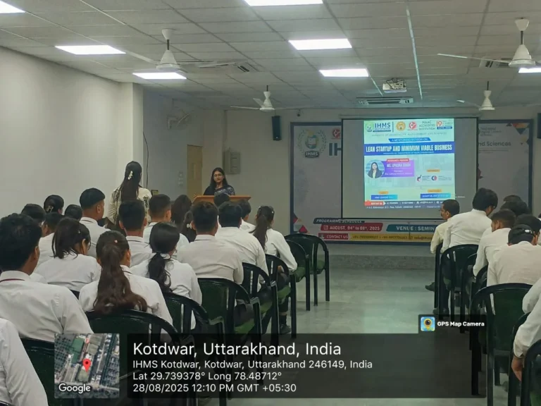 Mentoring Session on Lean Startup & Minimum Viable Product – IHMS Kotdwar, photo 2