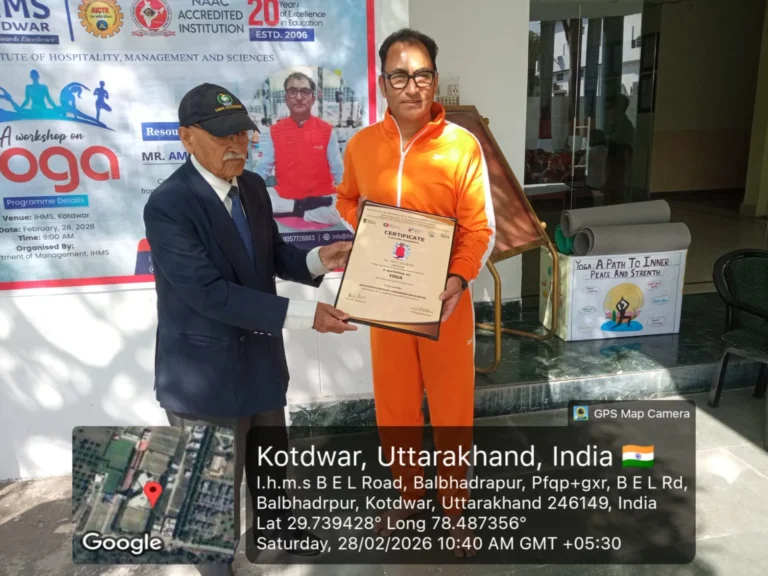Yoga Workshop – A Morning of Balance & Positivity at IHMS Kotdwar – IHMS Kotdwar, photo 3