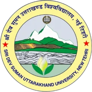 Sri Dev Suman Uttarakhand University logo